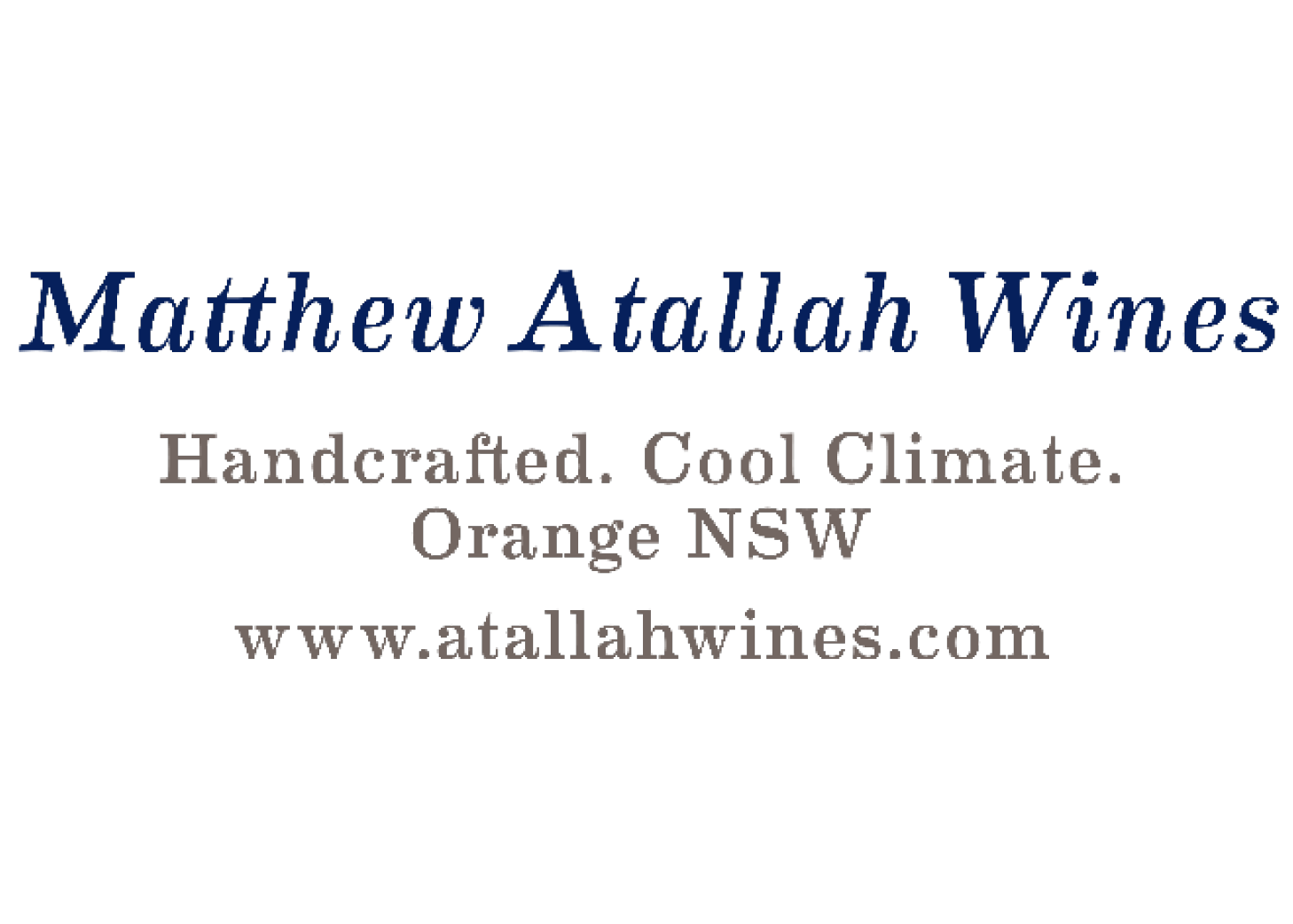 Matthew Atallah Wines